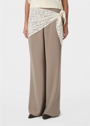 Serina lace scarf Creme Neo Noir 